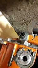 1 Uds tensor de cadena de tornillos de ajuste para motosierra 4500, 5200 de 5800 45CC 52CC 58CC