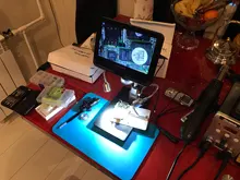 Andonstar-microscopio Digital para soldar, Dispositivo de soldadura para reparación de reloj de teléfono, SMD/SMT, blanco y negro, 1080P, oferta