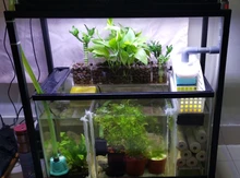 Aquarium LED Light Super Slim Fish Tank Aquatic Plant Grow Lighting Waterproof Bright