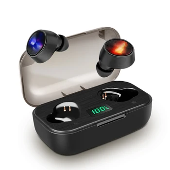 

2000mAh TWS Bluetooth Earphone Wireless Headphone Bluetooth 5.0 HiFi Headset With Mic Earbuds Charge Phone IPX4 LED Display