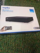 SANNCE 8CH 1080N DVR 1080N CCTV sistema 1080P 2.0MP cámaras de seguridad IR al aire libre IP66 kit de videovigilancia motion de detección