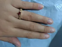 Huitan-Anillo de corazón sencillo para mujer, anillos de dedo bonitos para mujer, regalo de cumpleaños romántico para novia, joyería de piedra circonio de moda