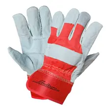 Gloves full leather, combined EXPERT(protection from mechanical damage) AIRLINE AWG-S-07