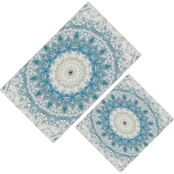 

Cici Carpet Navy Palace Pattern Closet Set-60x100-50x60