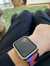 Protector de pantalla de cristal + cubierta para Apple Watch, 44mm, 40mm, iWatch, 42mm, 38mm, accesorios para Apple watch series 6 5 4 3 2