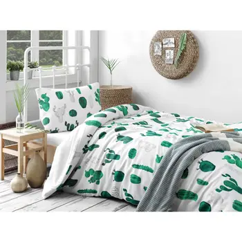 

Home Single bedding flat sheet set red heart bed linen set sheet pillowcase & duvet cover set cactus green bedclothes leaf cover
