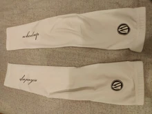 WHeeL UP-Manga de brazo para ciclismo, protección solar UV, suave, transpirable, compresión, deportes, refrigeración de conducción, manga para el brazo, agujero para el pulgar