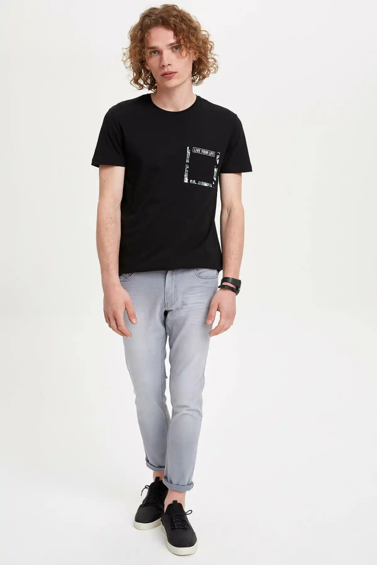 defacto man t-shirt-k6917az19sm