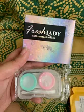 2 unids/par lentes de contacto de Color ojo 3 tono serie de lentes de contacto de Color de lente de contacto para cosméticos para ojos maquillaje de belleza
