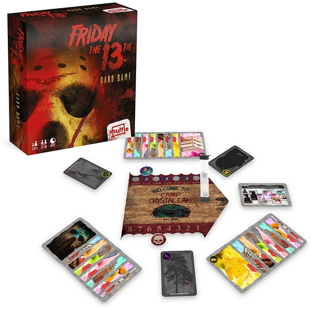 Friday the 13th Horror at Camp Crystal Lake Board Game