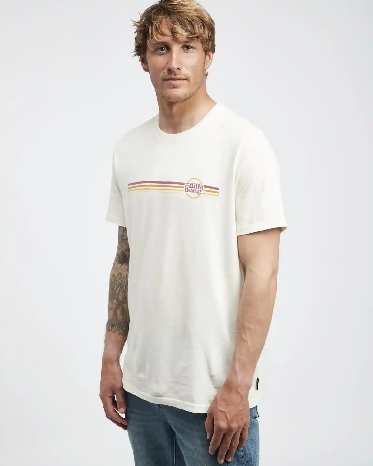 camiseta billabong blanca