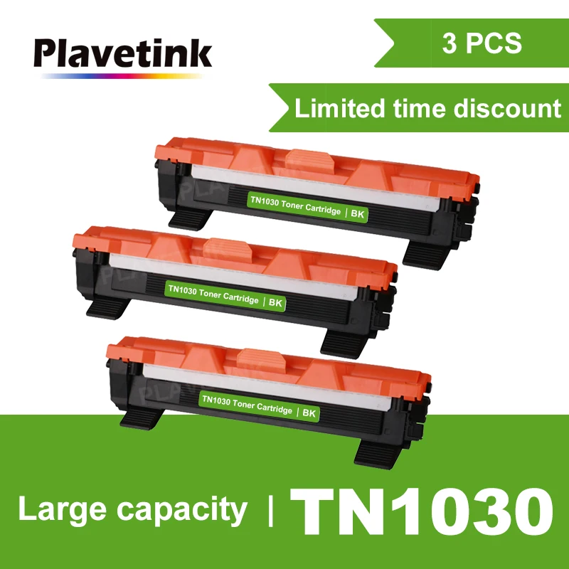Plavetink черный совместимый картридж с тонером для принтера TN1030 для Brother TN1060 TN1070 TN1075 HL-1110 1210 MFC-1810 DCP-1510 1610W принтеры