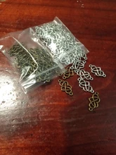 WYSIWYG-conectores de amor infinito, 20 Uds., 13x25mm, colgantes para joyería, 2 colores, accesorios de joyería