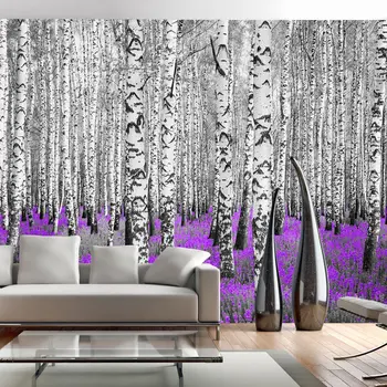 

Wall mural-purple kindergarten-350x245 cm