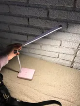 Desk-Lamp Reading-Light Dimmable Eye-Protection Study Usb-Charging Folding Touch-Switch