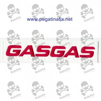 

GAS GAS embroidery Parche iron patch gestickter patch Toppa ricamata patch brode remendo embroidery
