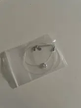 Collar de plata de ley 925 con Zirconia, Pez transparente Invisible, bisutería, S-N52