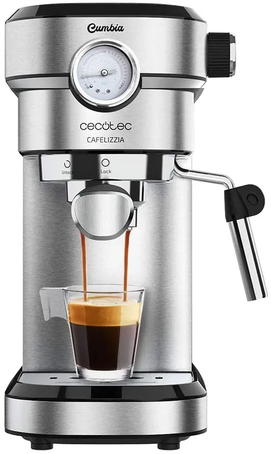 Cecotec coffee maker Express Cafelizzia 790 Steel, Shiny, Steel Pro