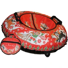 Санки надувные с сумкой "Ватрушка "Хаски" 100 см(КСНВ100-ХАС