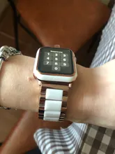 Película protectora + funda para apple watch 6/SE/5/4/3/2, 44mm, 40mm, 42mm, 38mm, Marco duro de plástico mate con cristal para iWatch