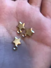 WYSIWYG-abalorios de estrella hechos a mano, 40 Uds., 3 colores, oro Kc, cobre antiguo, Color plata antigua, 10x7mm