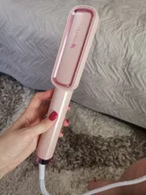 Profissional peines calientes Anti-hirviendo alisador de pelo cepillo de cerámica rizador climatizada eléctrica inteligente cepillo de pelo plancha