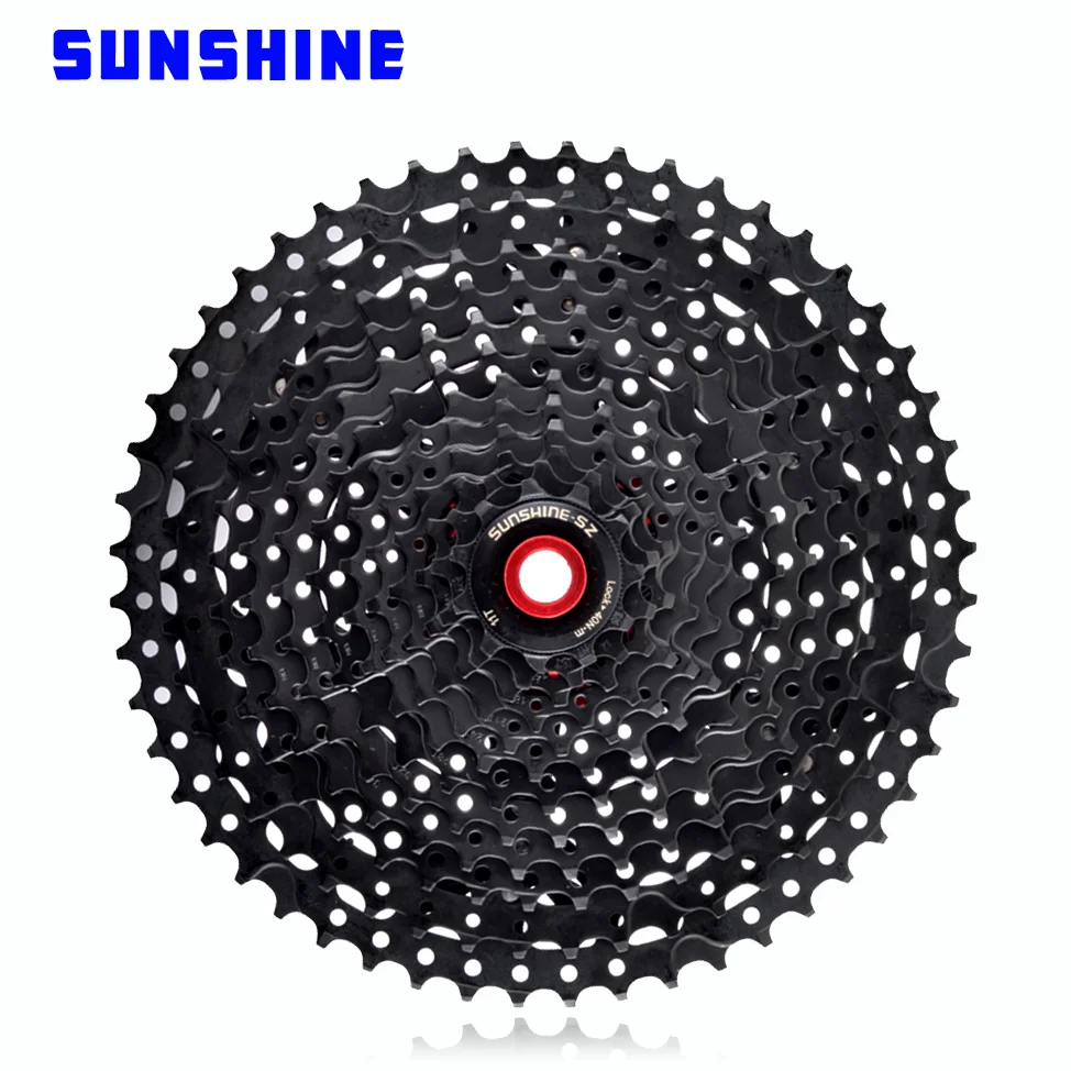 Sunshine Black Bicicletta Ruota Libera Mountain Bike Cassetta 8/9/10/11/12 Velocità Shimano Hg Struttura Specifica Per Shimano/Sram
