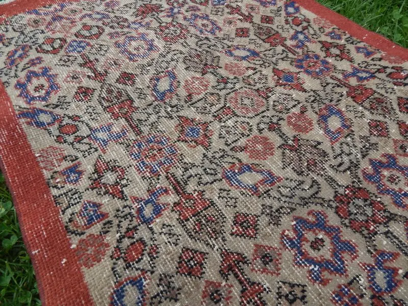 Низкий плиссированный приглушенный ковер 2,4X9,2