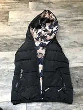 Kids Jacket Outerwear Boys Vest Child Waistcoat Girls Parent-Child Camouflage Cotton