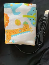 Calentador de agua de leche con USB, bolsa aislante para cochecito de viaje, botella de lactancia para bebé