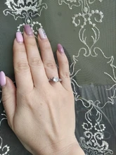 Anillo para mujeres de moda moderno, anillo de compromiso de circonita de cristal AAA blanca, regalo de joyería de boda, 2020