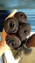 Fashow-mechones de cabello humano brasileño de ondas profundas, extensiones de cabello humano Remy de 100% Natural, 30, 32, 34 y 36 pulgadas