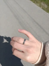 Anillo estilo Punk de acero inoxidable Para defensa propia, joyería de espinas Para Hombres y Mujeres, Joyas Para Hombres y Mujeres