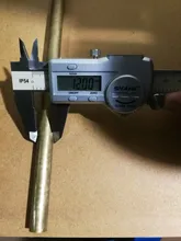 Tubo de latón de 8/10/12/14/16/18/20mm, herramienta de corte, remache, Pin incrustado, cuchillo de remaches, mango, piezas DIY, 1 Uds.