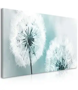 

Picture-Fluffy Dandelions (1 Part) Blue Wide