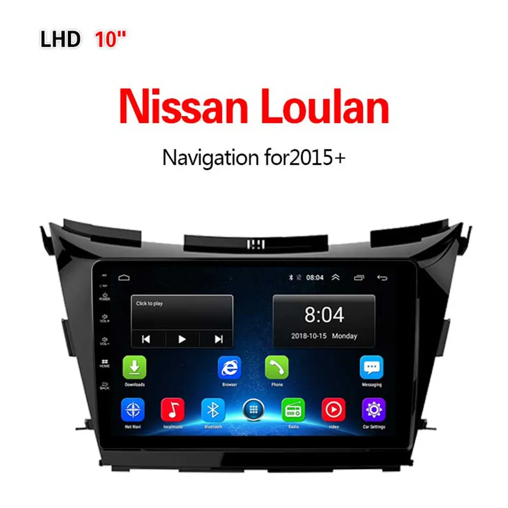 Lionet gps-навигация для автомобиля Nissan Loulan+ 10,1 дюймов LN1008Y - Размер экрана, дюймов: 4G 2G32G
