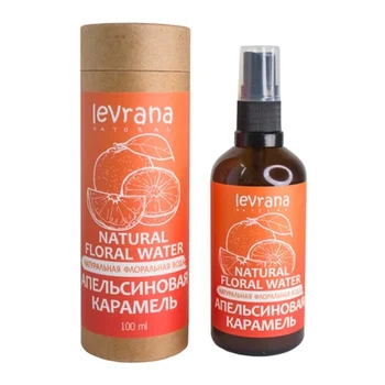 

Levrana floral water for face and body Orange Caramel