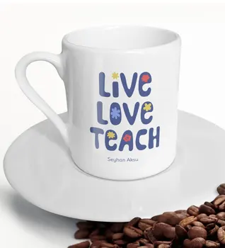 

Personalized Age Love Teach Turkish coffee Fincanı-1