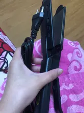 Hair Straightener Tourmaline Flat Iron Ceramic Temperature-Adjustment Ionic Four-Gear