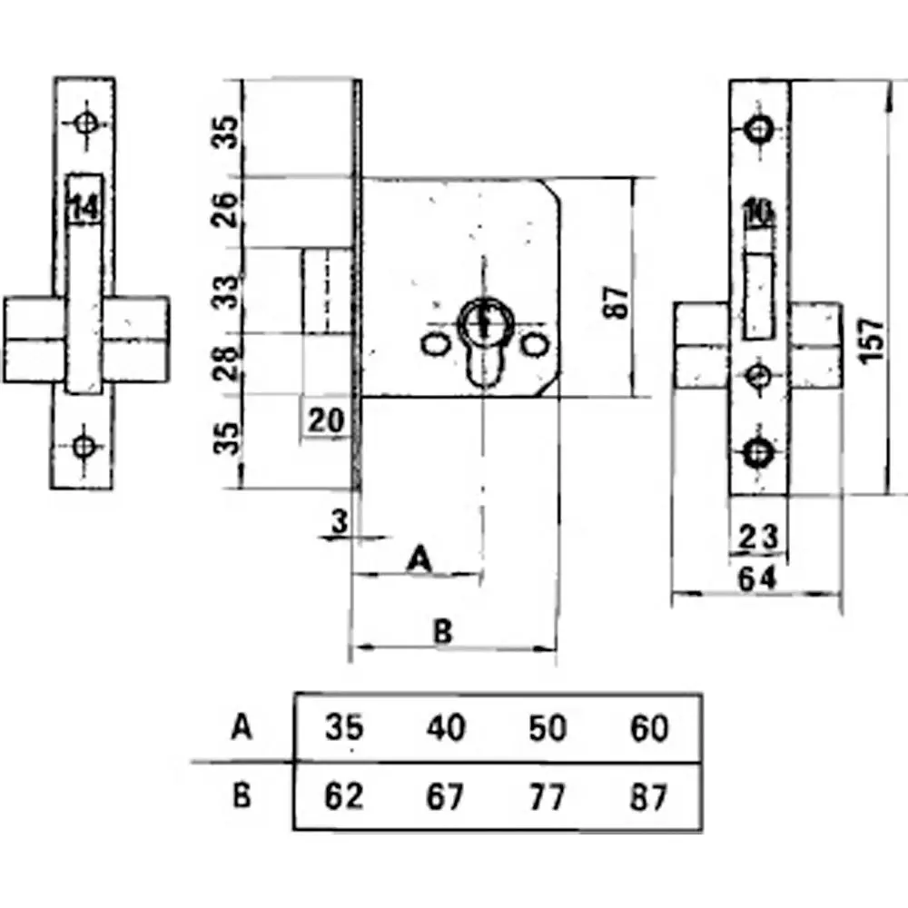 Lince Lock 5810 Lp/40Mm.
