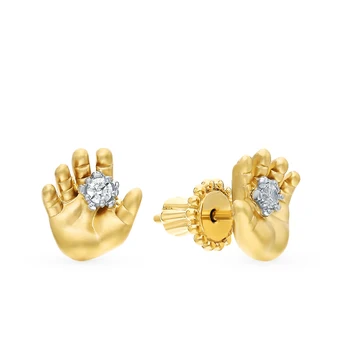 

Silver earrings with cubic zirconia sunlight sample 925