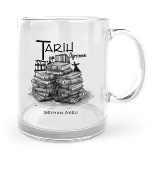

Personalized History Teacher Glass Mug Cup-1