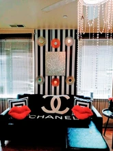 Kitchen Sticker Furniture Bedroom Wallpaper Self-Adhesive Plaid Modern Home PVC Waterproof