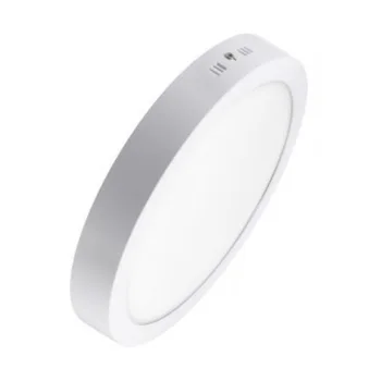 

DOWNLIGHT CIRCULAR surface 12W, 4200K, 840LM, 180X28MM hoop WHITE