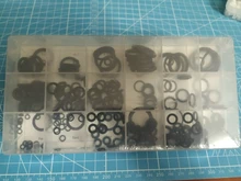 Anillos de goma de silicona de anillo O junta NBR VMQ FKM sellado O anillos arandela de nitrilo de oring conjunto Kit de surtido de conjunto de caja de anillo