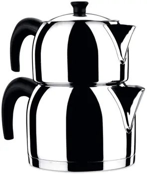 

KORKMAZ Orbit 3.1 liter 18/10 Stainless Steel Turkish Teapot