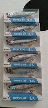 Hard Bait Walker Fishing-Lure Topwater Pencil Bass Plastic RIPPLE BLUX WTD Artificial