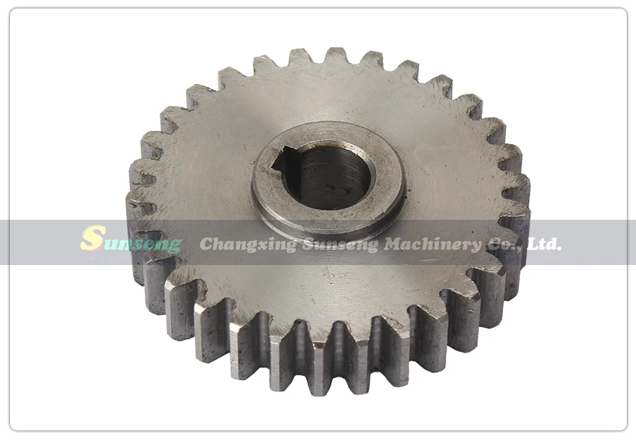 Motor Gear Transmission Gear Electric Bike Gear Main Shaft Gear 30T Metal Steel Gear Bridge For SIEG X2-138 G8689 JET JMD-1L Craftex CX605 Little Milling 9 Clarke CMD300