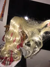 MANWEI-Extensiones de cabello para dama, extensor de pelo sintético de 24, de coleta natural largas y lisas, 60g por pieza, no teñible