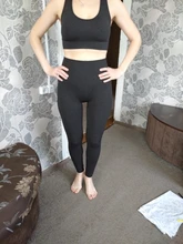 Ropa de gimnasio sin costuras parra Fitness, Leggings de cintura alta, trajes deportivos, ropa deportiva